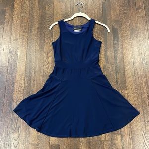 Un Deux Trois Navy Dress Girls Size 12